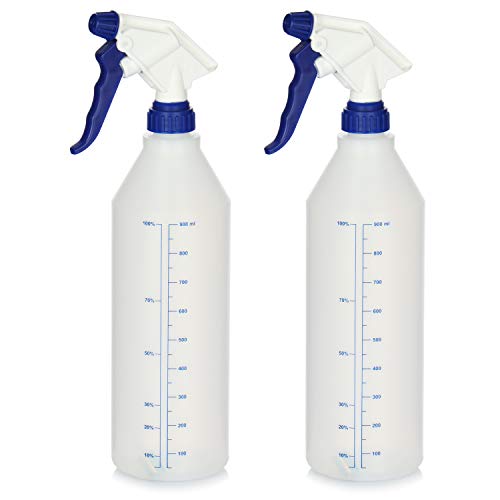 com-four® Botella de Spray 2X – Pulverizador de Bomba de 360 Grados