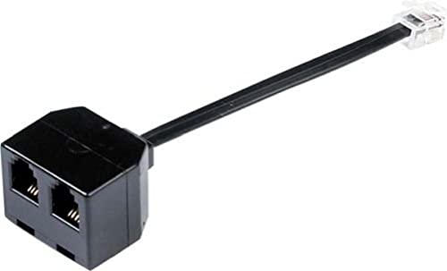 Plantronics 39954-01 – Cable de teléfono fijo (2 x RJ-11 M, M/H), c