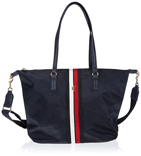 Tommy Hilfiger POPPY TOTE CORP, Azul