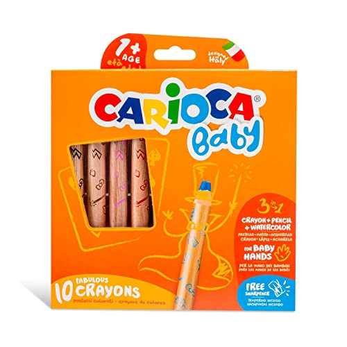 Carioca Baby Crayons 3in1 | Super Lápices de Colores 3 en 1, Lápic
