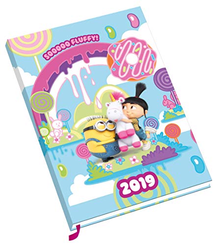 Despicable Me Fluffy A5 Official 2019 Diary – A5 Diary Format
