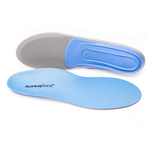Superfeet Blue Premium – Plantilla para zapatos unisex, A (32-33.5 E