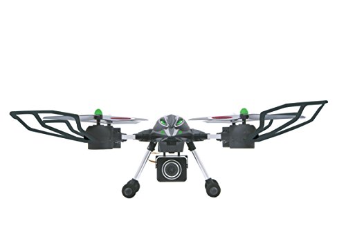Jamara Oberon Altitude Drone HD boussole Turbo Noir/Vert