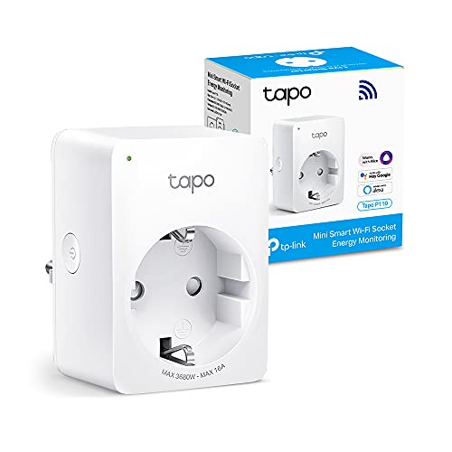 TP-Link Tapo P110 – Mini Enchufe Inteligente Wi-Fi (con Monitoreo En