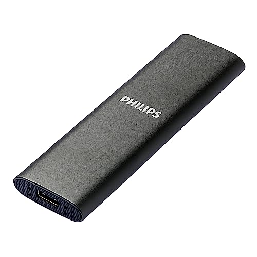 Philips Portable Externe SSD 500 GB, Delgado, SATA Speed ​​USB-C