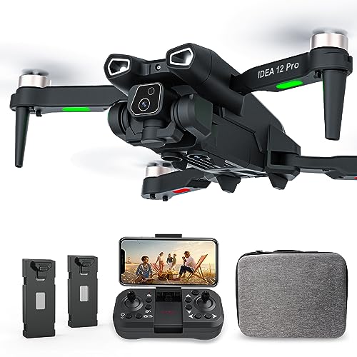 IDEA12 PRO Drone con Cámara Ajustable 1080P con Posicionamiento Óp