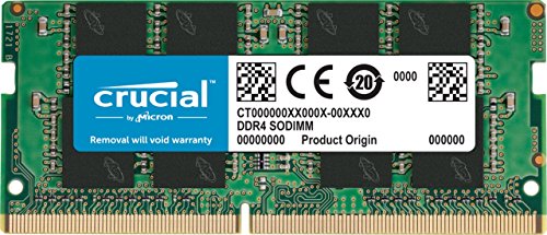 Crucial CT8G4SFD824A Memoria RAM de 8 GB (DDR4, 2400 MT/s, PC4-19200