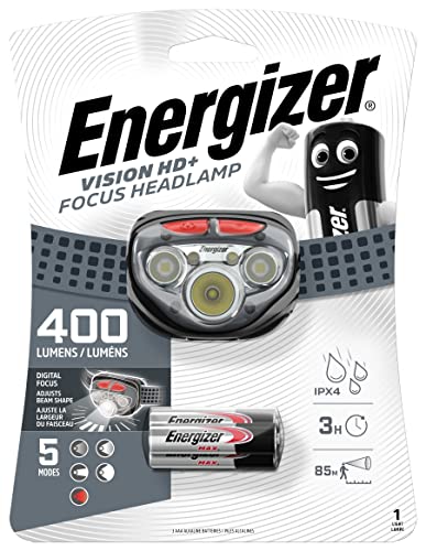 Energizer Unisex-Adult Linternas Aire Libre, Deporte y Camping, Gris