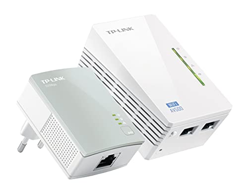 TP-Link – 2 Adaptadores de Comunicación por Línea Eléctrica (WiFi