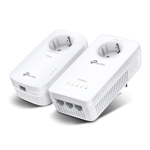 TP-Link TL-WPA8631P Kit – Repetidor WiFi PLC, Powerline WiFi AC1200