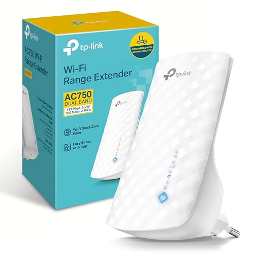 TP-Link RE190 AC750 – Amplificador Señal WiFi, 433Mbps en 5GHz 300M