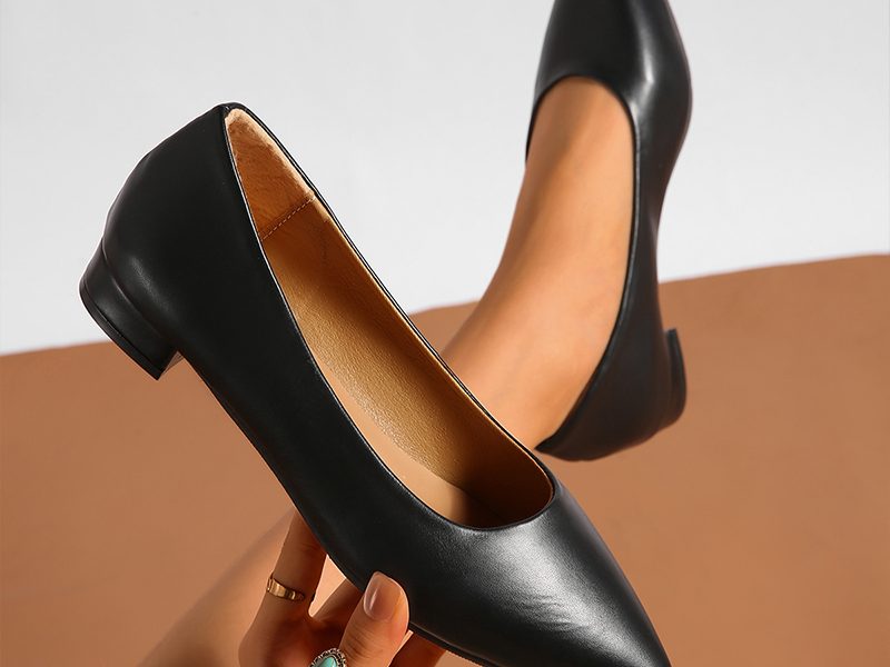 Zapatos de tacón con punta estrecha para Mujer, zapatos informales