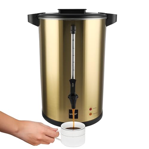 En este momento estás viendo 📣 Valgus Percolador Cafetera Café 110 tazas 16L comercial de acero i