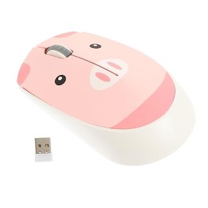 Lee más sobre el artículo 📣 Tofficu Ratón Inalámbrico Silencioso Cartoon Mouse Óptico para Ofi