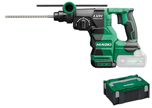 Lee más sobre el artículo 📣 HiKOKI Martillo Perforador y Cincelador a Batería 18V SDS-Plus Mot