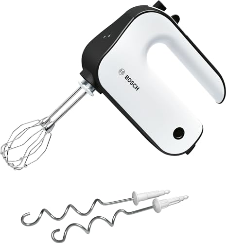 Lee más sobre el artículo 📣 Bosch MFQ4020 – Batidora de varillas, 500 W, color blanco y negro