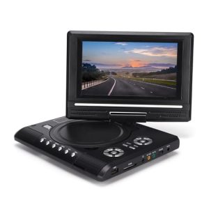 Lee más sobre el artículo 📣 Reproductor de DVD HD Portátil con Pantalla Giratoria, Altavoces E