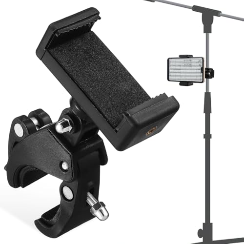 Lee más sobre el artículo 📣 Soporte De MicróFono Y TeléFono Ajustable 180° Con Clip Para Bicic