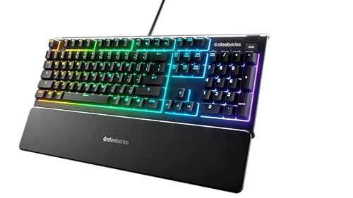 Lee más sobre el artículo 📣 SteelSeries Apex 3 – Teclado RGB para gaming – Iluminación RGB de