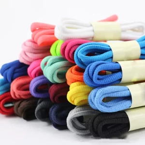 Lee más sobre el artículo 1 par de cordones redondos ovalados informales de 130cm, zapatillas