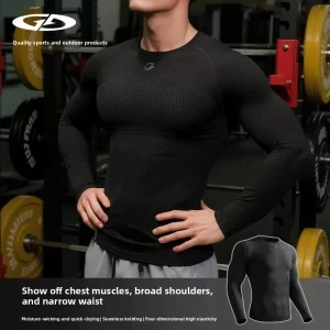 Lee más sobre el artículo Ropa de entrenamiento de gimnasia para hombre, medias deportivas de