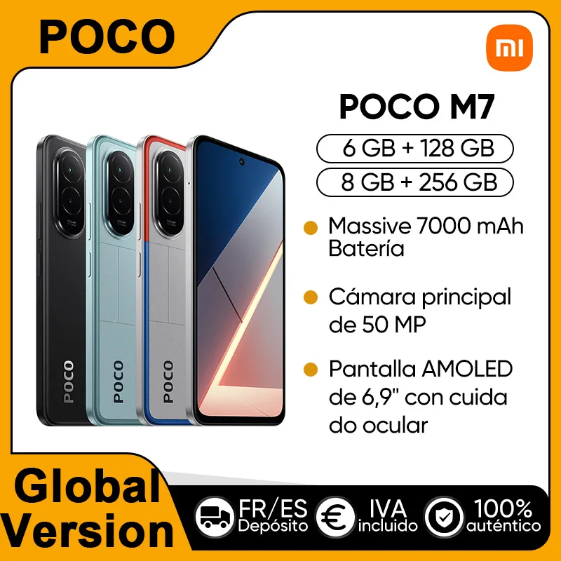Lee más sobre el artículo Versión global POCO M7 Smartphone Snapdragon ®   685 plataforma móvi