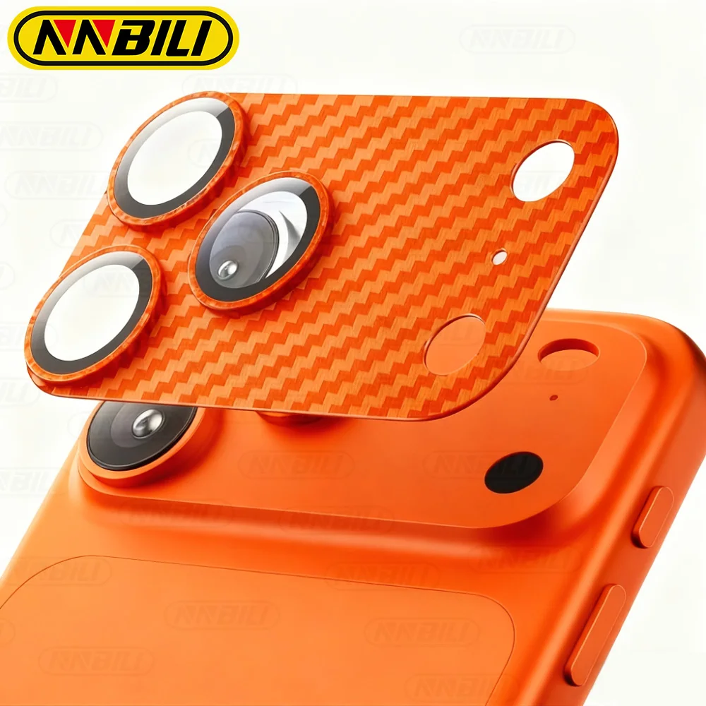 Lee más sobre el artículo NNBILI 1 Uds. Protector de lente de cámara de Metal con textura de f