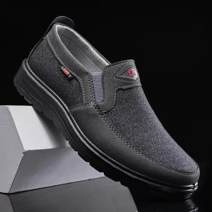 Lee más sobre el artículo Zapatos de lona para Hombre, Zapatillas de plataforma a la moda para