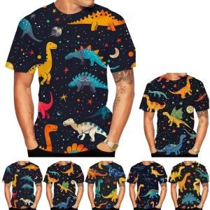 Lee más sobre el artículo Camiseta con estampado 3D HD para hombre y mujer,camisa con estampad