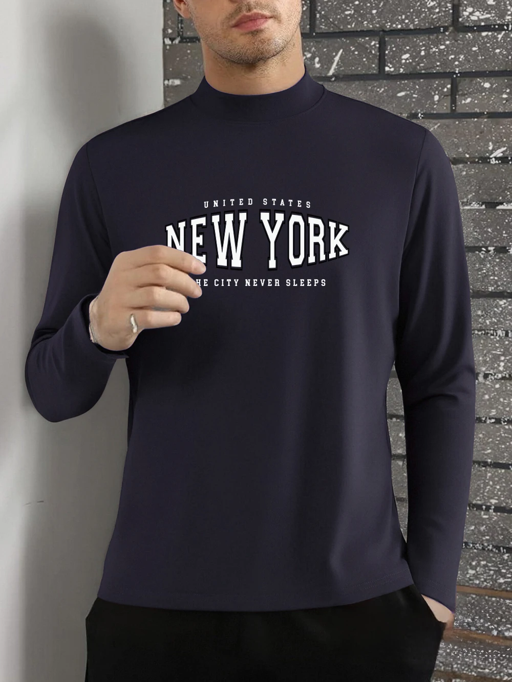 Lee más sobre el artículo Camiseta con estampado de letras artísticas de Nueva York y EE. UU.,