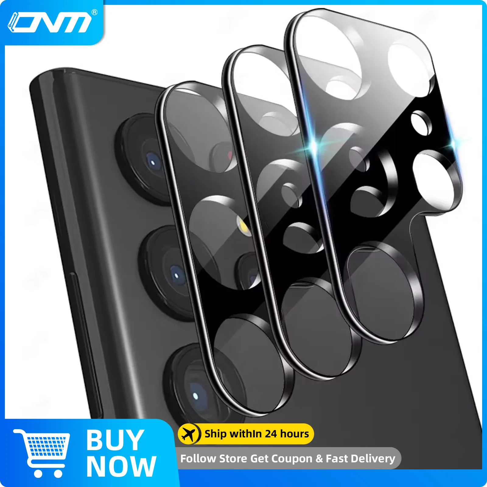 Lee más sobre el artículo Protector de lente de cámara para Samsung Galaxy S25 S24 S23 S22 S21