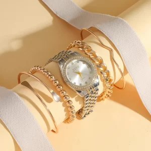 Lee más sobre el artículo Sin caja de regalo, nuevo estilo, correa de acero, reloj de pulsera