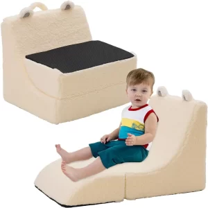 Lee más sobre el artículo Bebe Infantil 2 En 1, Sofá Cama Convertible A Tumbona, Silla Extra A