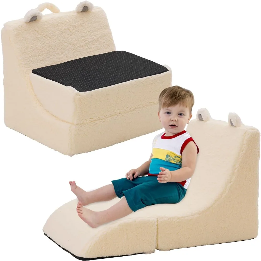 En este momento estás viendo Bebe Infantil 2 En 1, Sofá Cama Convertible A Tumbona, Silla Extra A