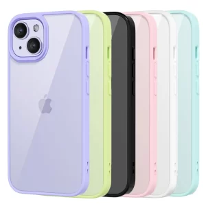 Lee más sobre el artículo Funda de teléfono transparente a prueba de golpes para iPhone 16 15