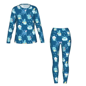 Lee más sobre el artículo Piplup-Conjunto de 2 uds de camiseta y leggings de manga larga para