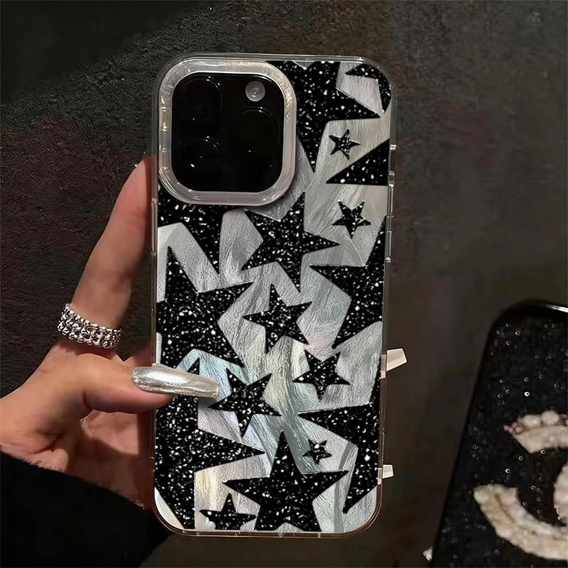 Lee más sobre el artículo Funda de teléfono IMD TPU con diseño de estrella para Xiaomi Poco X7