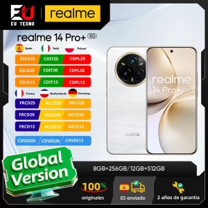 Lee más sobre el artículo Versión Global realme 14 Pro Plus 5G Smartphone Sony 3X Periscope OI