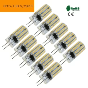 Lee más sobre el artículo 5 / 10 / 20x mini G4 LED bomb Hanger Spotlight silicona 3014smd reem