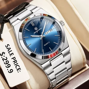 Lee más sobre el artículo Reloj de pulsera PAAZOMU de cuarzo de lujo para hombre, relojes depo