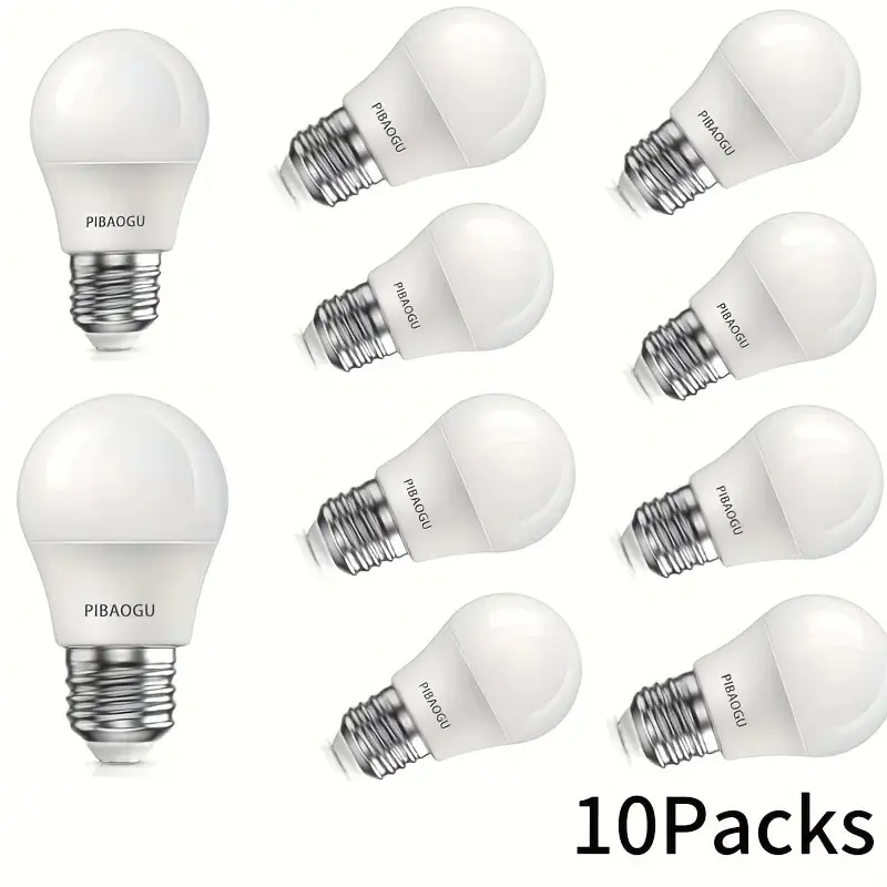 Lee más sobre el artículo 10 Uds. Lámparas de bombilla LED AC220V AC175-265V E27 6W Lampada Bo