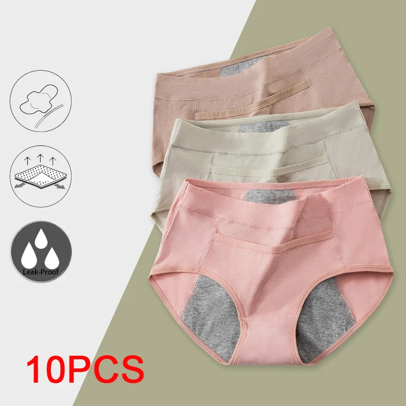 Lee más sobre el artículo Bragas menstruales de algodón para mujer, ropa interior para inconti