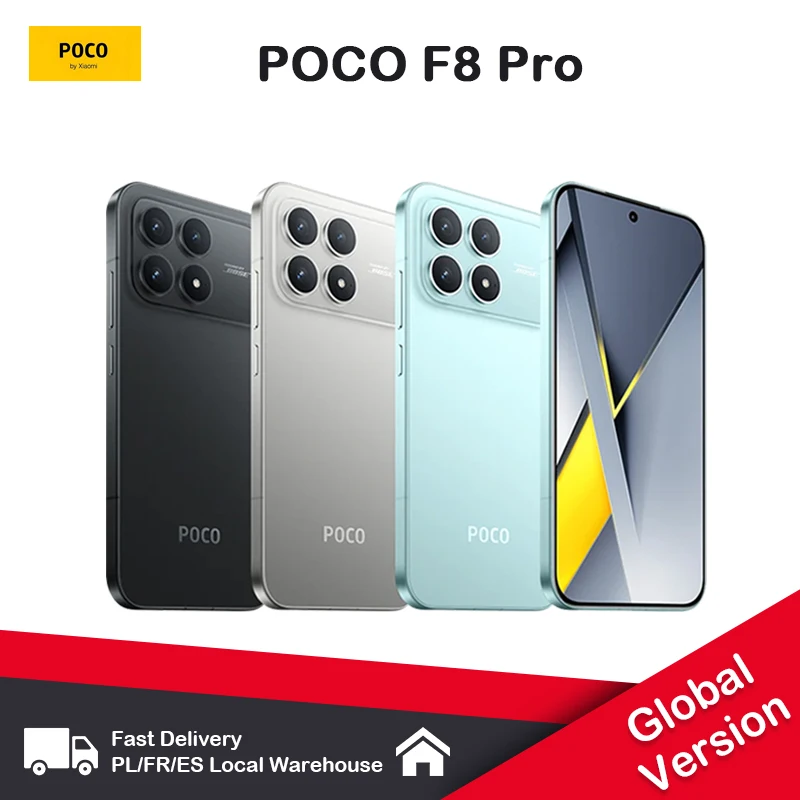 Lee más sobre el artículo POCO F8 Pro Smartphone 256/512GB 50MP Tri cámara con OIS Pantalla AM