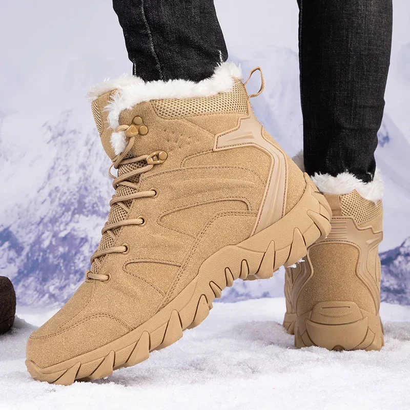 Lee más sobre el artículo Botas tácticas de invierno para Hombre, calzado militar con cordones
