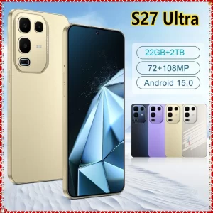 Lee más sobre el artículo Nuevo S27 Ultra Smartphone Original 7,3 pulgadas 5G tarjeta Sim Dual