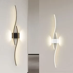 Lee más sobre el artículo Lámparas de pared LED de tira larga para dormitorio, sala de estar,