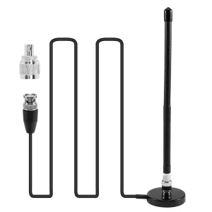 Lee más sobre el artículo Antena aérea ABQR CB 27MHz Base magnética de látigo suave conector B