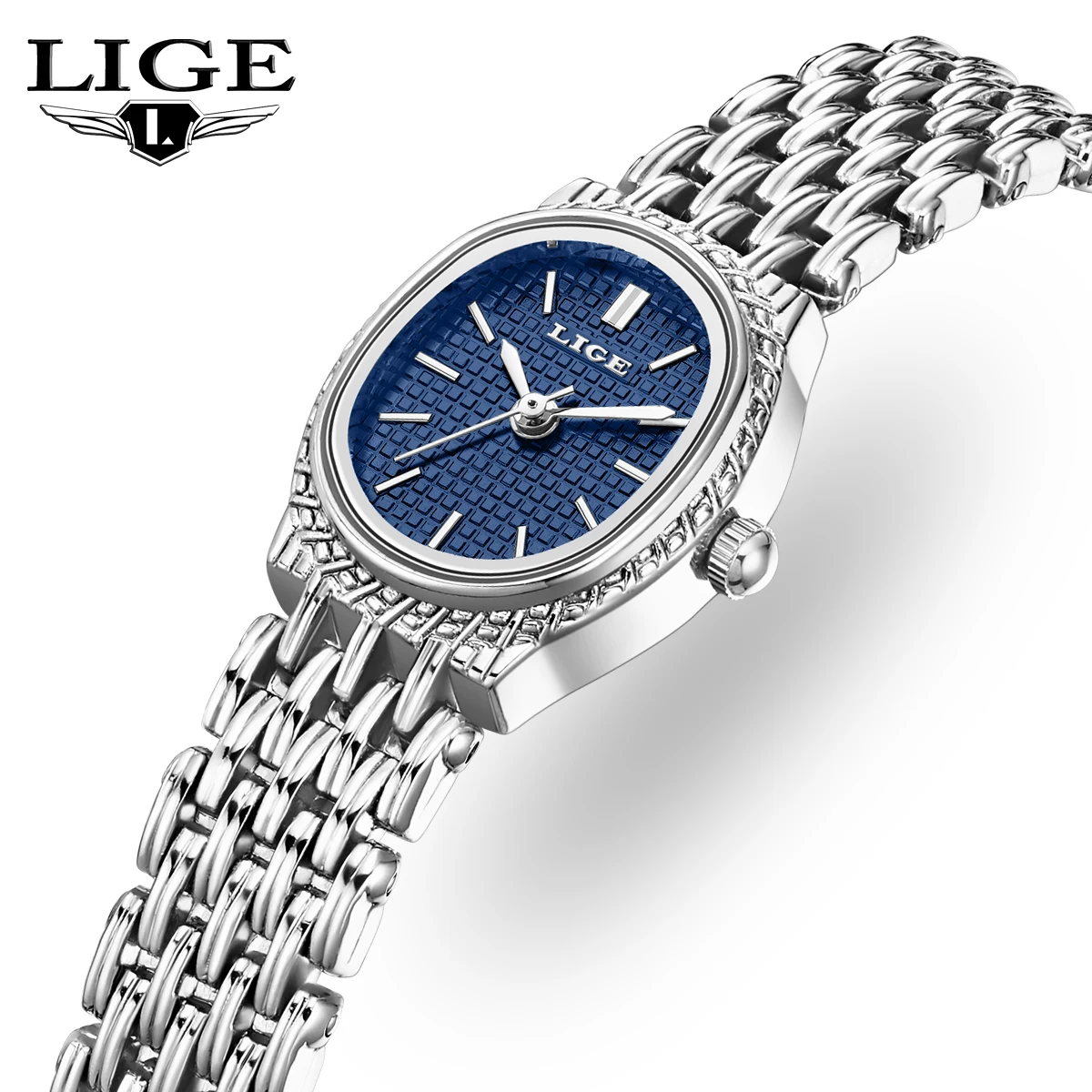 Lee más sobre el artículo Reloj LIGE de cuarzo elegante a la moda para mujer, reloj de pulsera