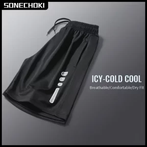 Lee más sobre el artículo SONECHOKI, pantalones cortos para correr para hombre, pantalones cor