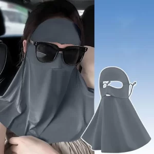 Lee más sobre el artículo Mascarilla transpirable Anti-UV para mujer, bufanda protectora solar